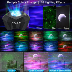 Northern Lights: Star Light Projector w/Bluetooth