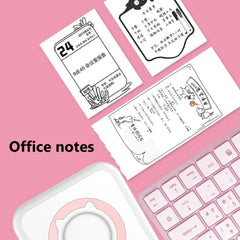 Portable Mini Printer : Thermal Stickers