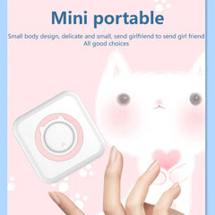 Portable Mini Printer : Thermal Stickers