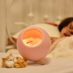 LED Cat Nightlight (USB) Touch Dimming